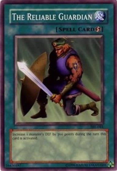 The Reliable Guardian Spell Ruler Yu-Gi-Oh! card