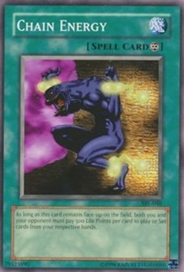 Chain Energy Spell Ruler Yu-Gi-Oh! card