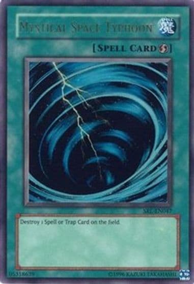 Mystical Space Typhoon Spell Ruler Yu-Gi-Oh! card