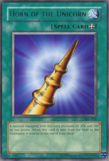Horn of the Unicorn Spell Ruler Yu-Gi-Oh! card