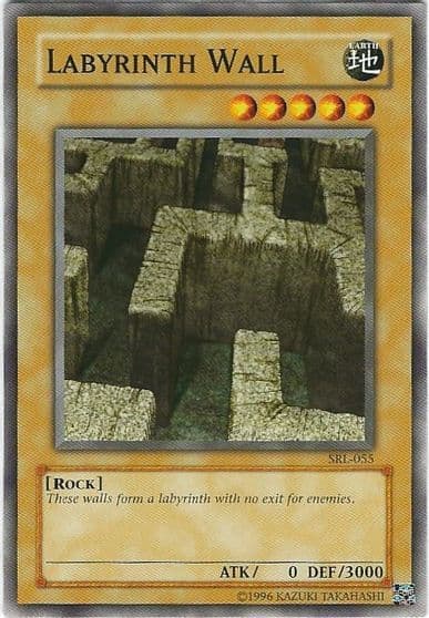 Labyrinth Wall Spell Ruler Yu-Gi-Oh! card