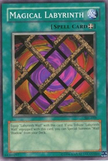 Magical Labyrinth Spell Ruler Yu-Gi-Oh! card