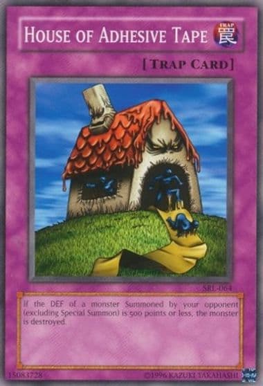 House of Adhesive Tape Spell Ruler Yu-Gi-Oh! card