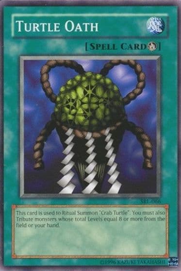 Turtle Oath Spell Ruler Yu-Gi-Oh! card