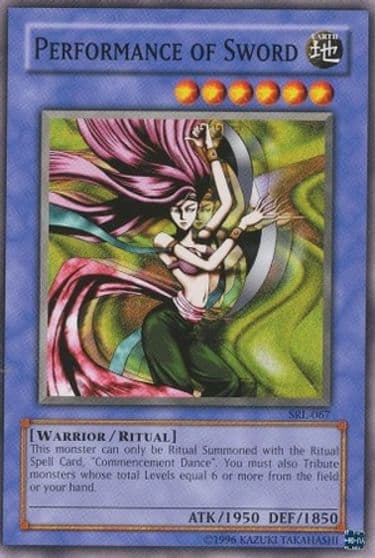 Performance of Sword Spell Ruler Yu-Gi-Oh! card