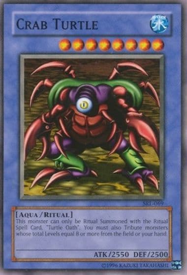 Crab Turtle Spell Ruler Yu-Gi-Oh! card