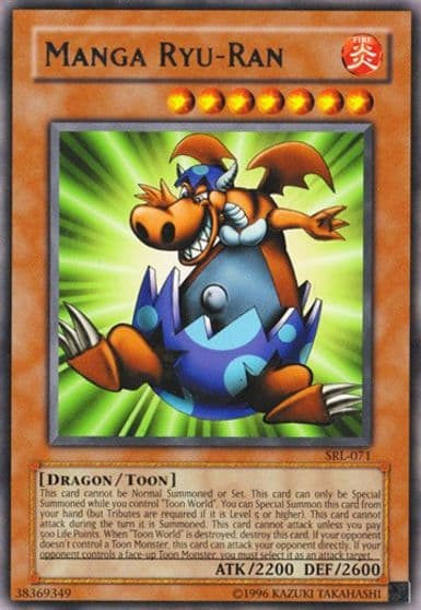 Manga Ryu Ran Spell Ruler Yu-Gi-Oh! card