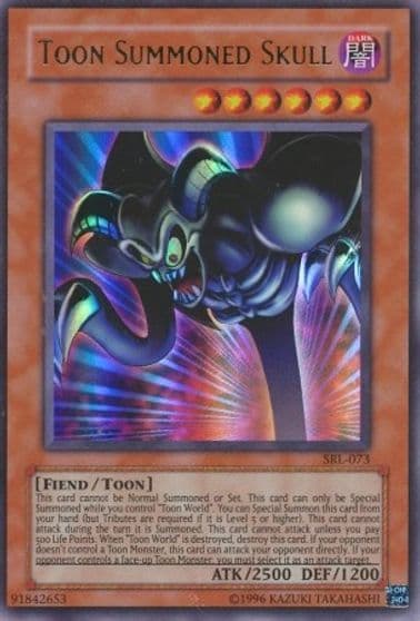 Toon Summoned Skull Spell Ruler Yu-Gi-Oh! card