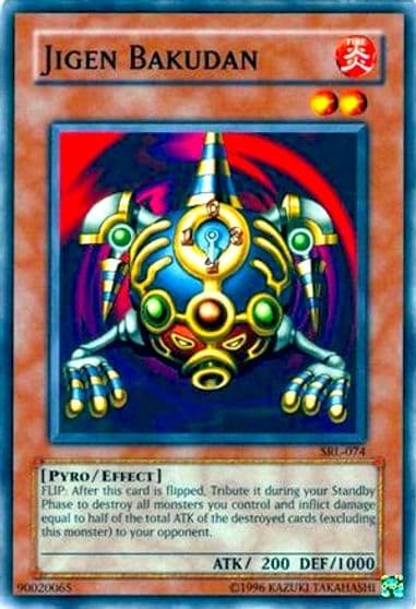 Jigen Bakudan Spell Ruler Yu-Gi-Oh! card
