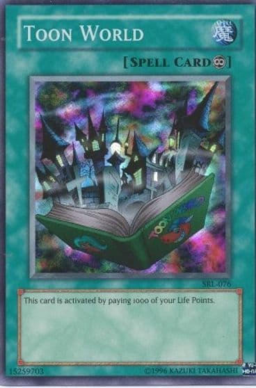 Toon World Spell Ruler Yu-Gi-Oh! card