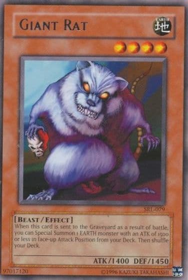 Giant Rat Spell Ruler Yu-Gi-Oh! card