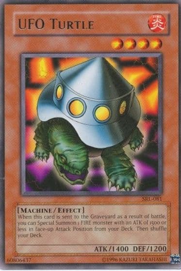 UFO Turtle Spell Ruler Yu-Gi-Oh! card