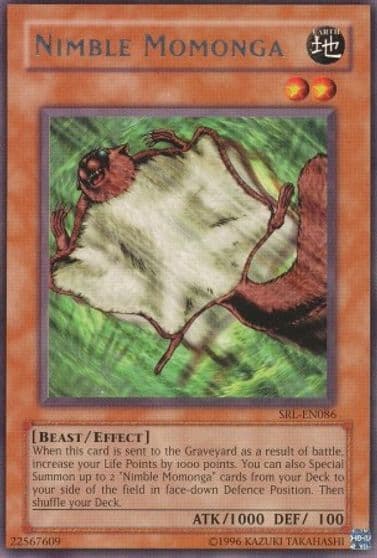 Nimble Momonga Spell Ruler Yu-Gi-Oh! card