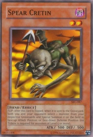 Spear Cretin Spell Ruler Yu-Gi-Oh! card