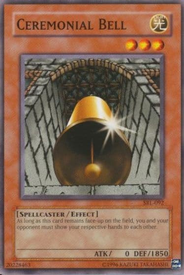 Ceremonial Bell Spell Ruler Yu-Gi-Oh! card