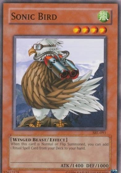 Sonic Bird Spell Ruler Yu-Gi-Oh! card