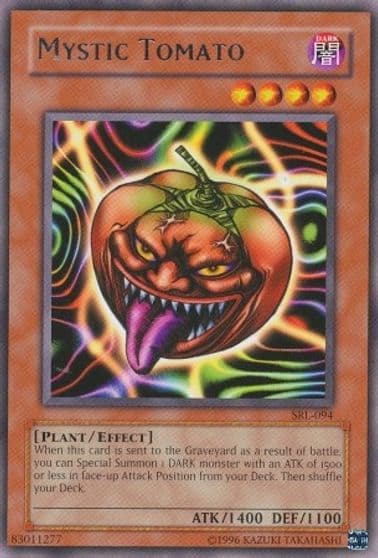 Mystic Tomato Spell Ruler Yu-Gi-Oh! card