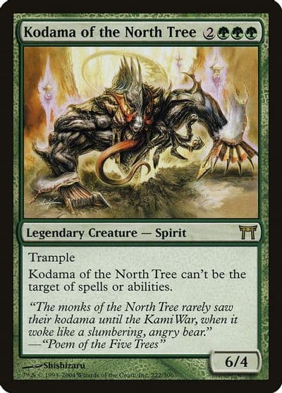 Kodama of the North Tree Champions of Kamigawa Magic card