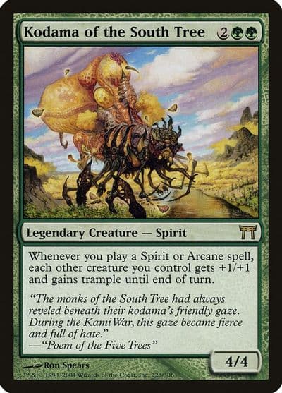 Kodama of the South Tree Champions of Kamigawa Magic card