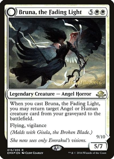 Bruna the Fading Light Prerelease Cards Magic card