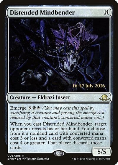 Distended Mindbender Prerelease Cards Magic card