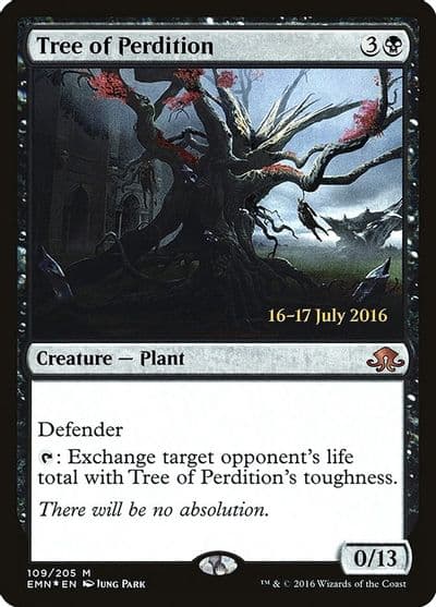 Tree of Perdition Prerelease Cards Magic card