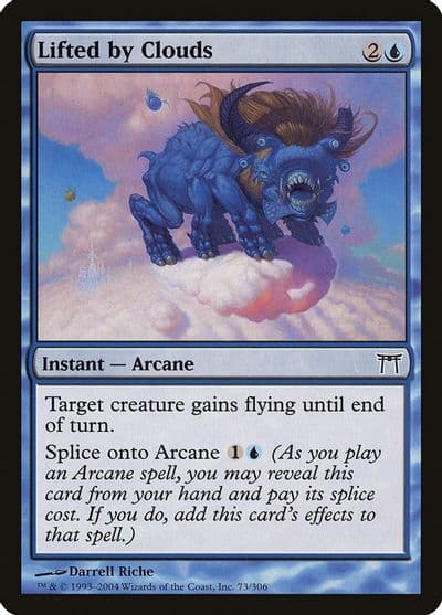 Lifted by Clouds Champions of Kamigawa Magic card