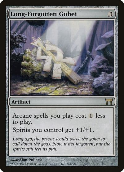 Long Forgotten Gohei Champions of Kamigawa Magic card