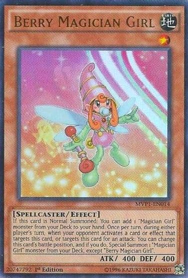 Berry Magician Girl The Dark Side of Dimensions Movie Pack Yu-Gi-Oh! card