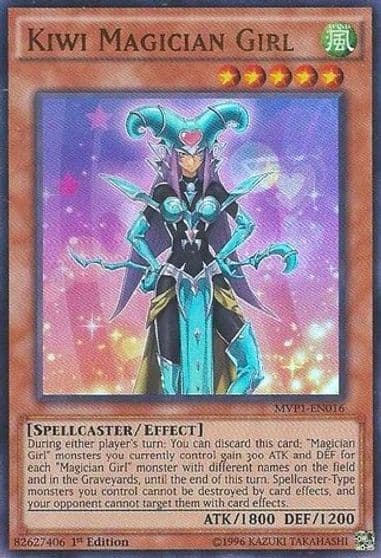 Kiwi Magician Girl The Dark Side of Dimensions Movie Pack Yu-Gi-Oh! card