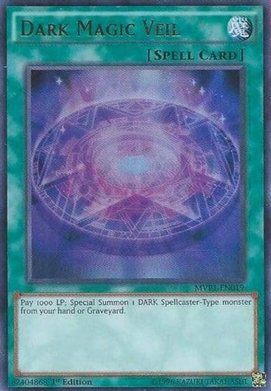 Dark Magic Veil The Dark Side of Dimensions Movie Pack Yu-Gi-Oh! card