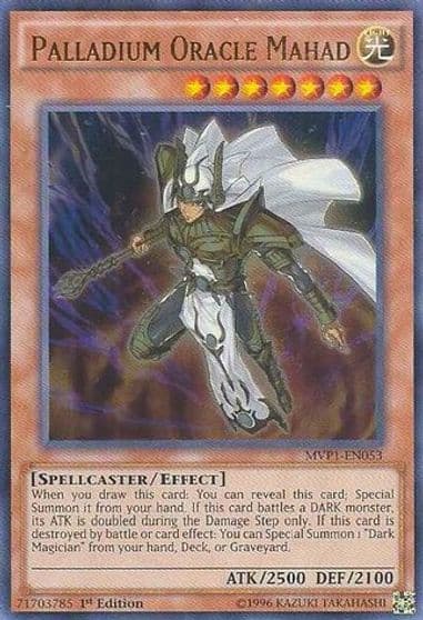 Palladium Oracle Mahad The Dark Side of Dimensions Movie Pack Yu-Gi-Oh! card