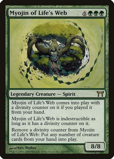 Myojin of Lifes Web Champions of Kamigawa Magic card