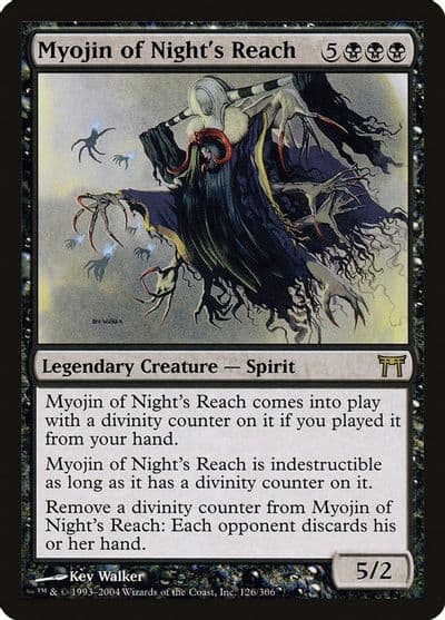 Myojin of Nights Reach Champions of Kamigawa Magic card