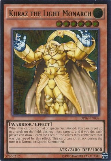 Kuraz the Light Monarch UTR OTS Tournament Pack 2 Yu-Gi-Oh! card
