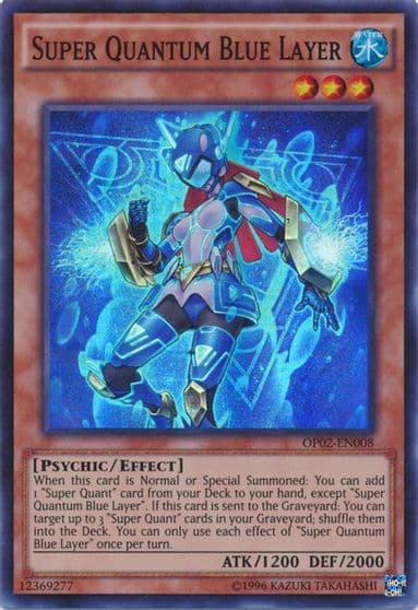 Super Quantum Blue Layer OTS Tournament Pack 2 Yu-Gi-Oh! card