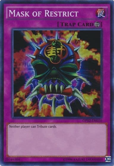 Mask of Restrict OTS Tournament Pack 2 Yu-Gi-Oh! card