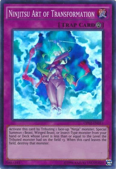 Ninjitsu Art of Transformation OTS Tournament Pack 2 Yu-Gi-Oh! card