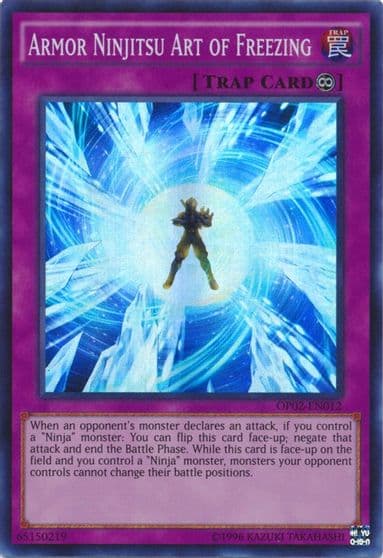 Armor Ninjitsu Art of Freezing OTS Tournament Pack 2 Yu-Gi-Oh! card