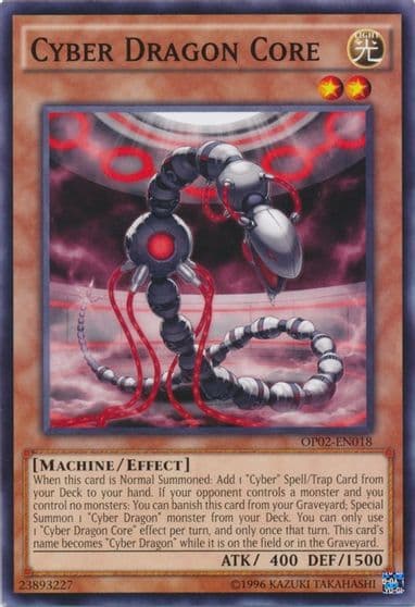 Cyber Dragon Core OTS Tournament Pack 2 Yu-Gi-Oh! card
