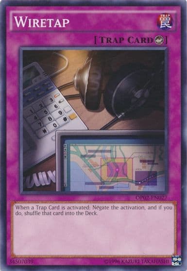 Wiretap OTS Tournament Pack 2 Yu-Gi-Oh! card