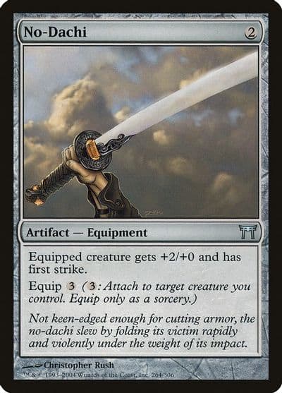 No Dachi Champions of Kamigawa Magic card