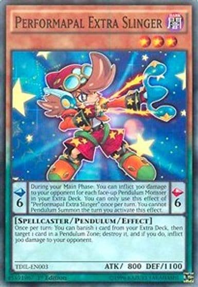 Performapal Extra Slinger The Dark Illusion Yu-Gi-Oh! card