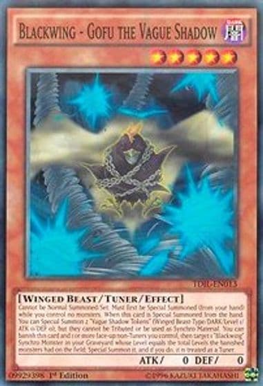 Blackwing Gofu the Vague Shadow The Dark Illusion Yu-Gi-Oh! card