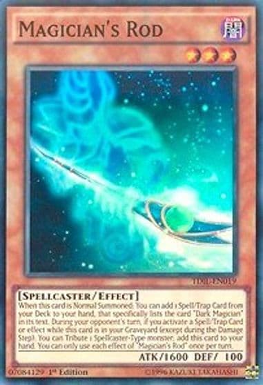 Magicians Rod The Dark Illusion Yu-Gi-Oh! card