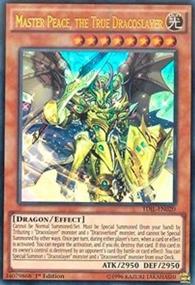 Master Peace the True Dracoslayer The Dark Illusion Yu-Gi-Oh! card