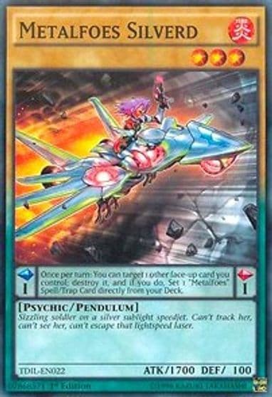 Metalfoes Silverd The Dark Illusion Yu-Gi-Oh! card