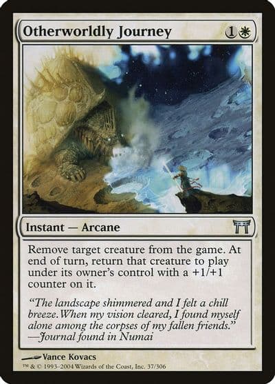 Otherworldly Journey Champions of Kamigawa Magic card