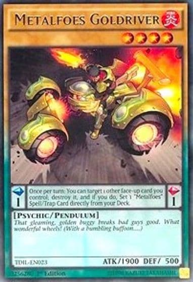 Metalfoes Goldriver The Dark Illusion Yu-Gi-Oh! card