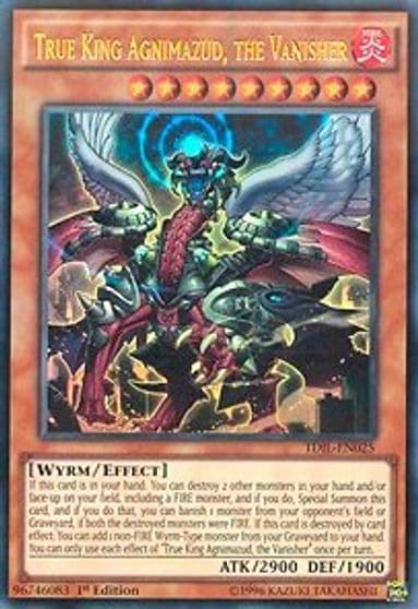 True King Agnimazud the Vanisher The Dark Illusion Yu-Gi-Oh! card
